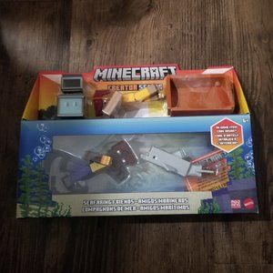 Minecraft Seafaring Friends Playset